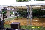2 Traversenüberdachung je 6x6m (12 x 6 m) mit Technik